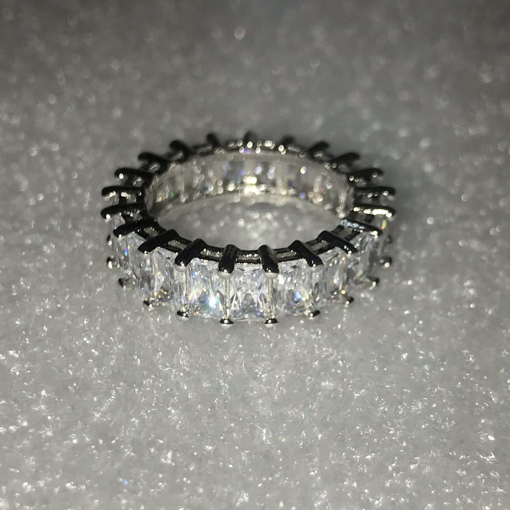 925 Silver Diamond Ring